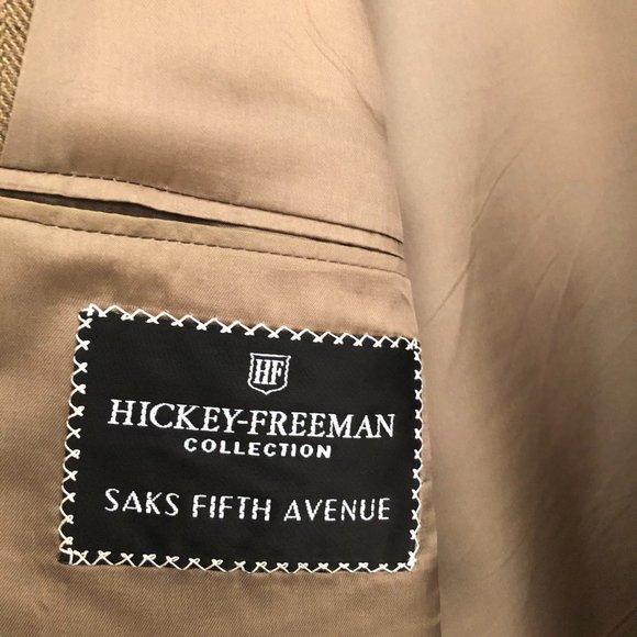 HICKEY FREEMAN Silk/Wool Sport Coat Size 44R - Picture 6 of 12